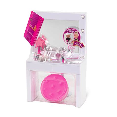 red metal box doll dressing room|Glitz and Glamour .